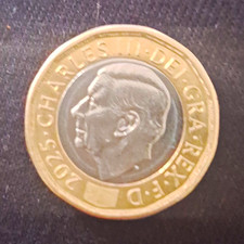 2025 King Charles III British £2 Two Pounds Coin Uncertified