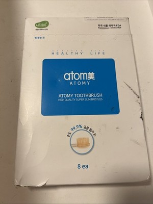 Atomi Atomy Atom Beauty Atomi Atomi Toothbrush Set of 8 New