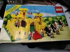 LEGO 375/6075 Yellow Castle BOX & Manual Only Complete Your Castle Very Good
