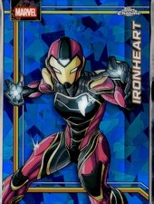 2026 Topps Chrome Marvel Comics Sapphire Edition #58 Ironheart