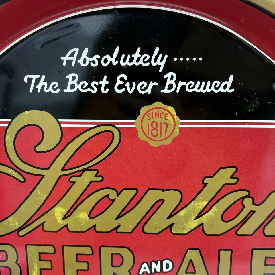 Stanton Beer And Ale Stanton Brewing Company Troy New York Tray - Image 3 of 4