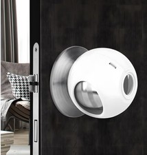 Child Proof Door Knob Covers, 4Pack Door Knob Safety Cover for Kids, Door Locks