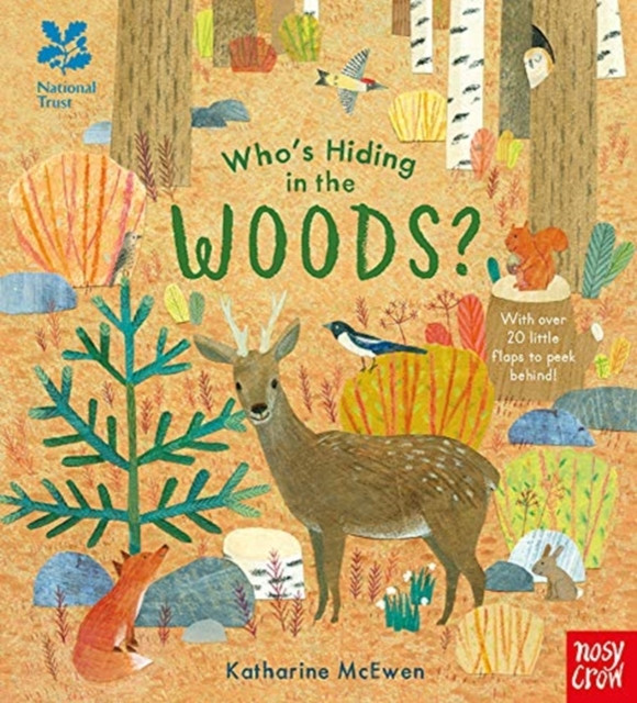 National Trust: Who's Hiding in the Woods? by Katharine McEwen (Board book)
