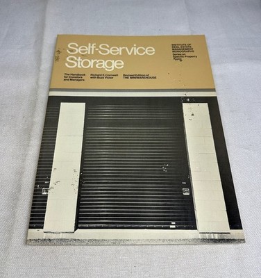 Self-Service Storage Cornwell Victor 1983 Revised Edition Real Estate IREM