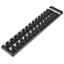 Thread Checker Standard and Metric, 28 Thread and Bolt Size Gauge, Nut and Bo...