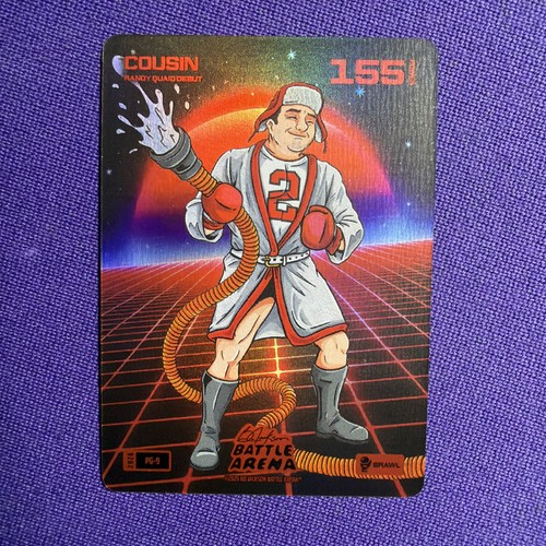 Cousin Randy Quaid Debut Bo Jackson Battle Arena 155 Power Brawl PG-9 2026 Foil