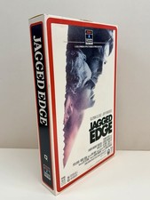 Jagged Edge Standee (1985) Oversized VHS Box Video Rental Store Promo Display