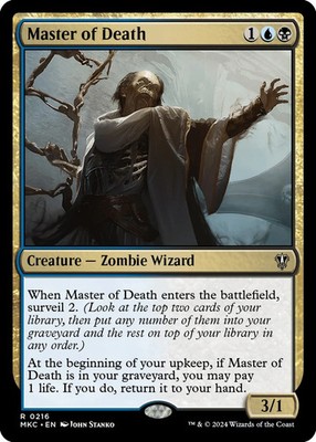 Master of Death [Murders at Karlov Manor Commander] Near Mint