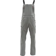 NEW MENS SIMMS STRETCH WOVEN OVERALL GRAY WIND WATER RESISTANT SIZE XXL
