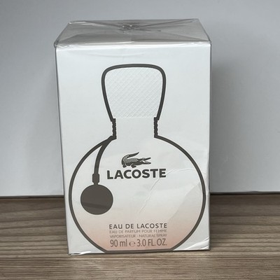Lacoste Eau de Lacoste Pour Femme EDP Spray 90 ml/ 3.0 Oz BNIB Sealed