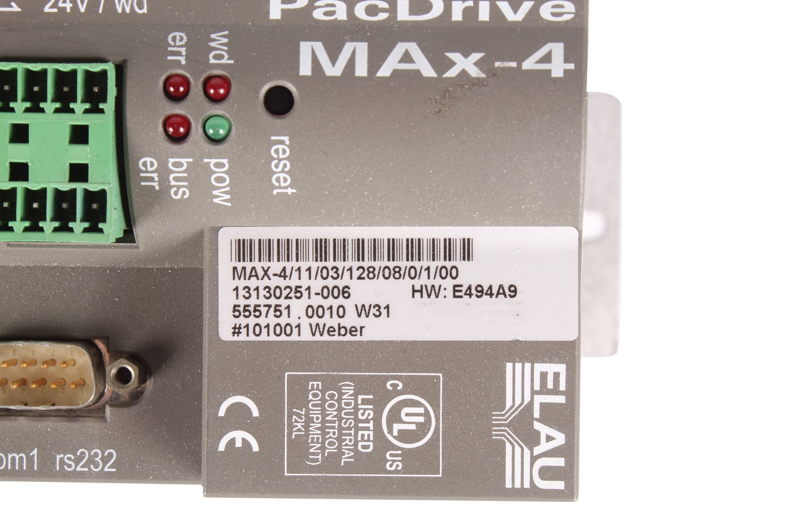 MAX-4/11/03/128/08/0/1/00 SCHNEIDER ELECTRIC - Reconditionné - Garantie 24 mois