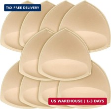 Women's Triangle Bra Pads Inserts Removable Push Up Sports Bra Cups Replacements