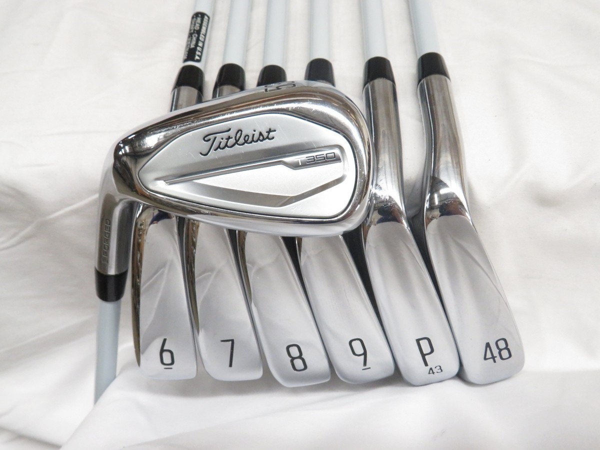 TITLEIST T350 IRON SET 6-PW +53+48 A FLEX