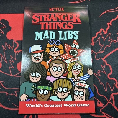 Netflix STRANGER THINGS Mad Libs: World's Greatest Word Game
