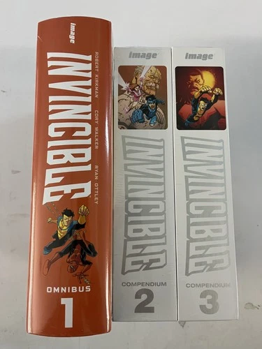 INVINCIBLE OMNIBUS COMPENDIUM VOL 1 2 3 Hardcover Complete Set 3 Book Lot - NEW