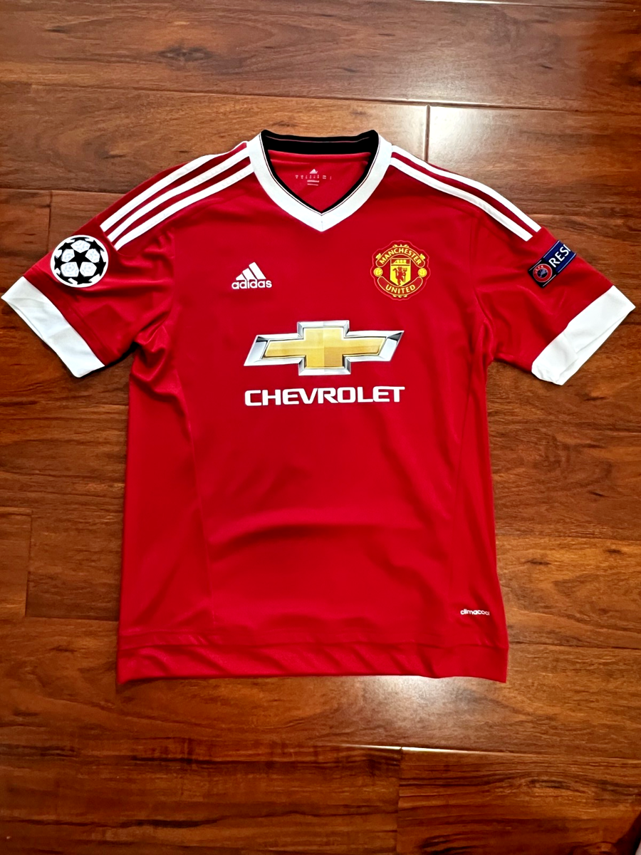 Adidas Manchester United 15/16 Home Jersey Size M Carrick