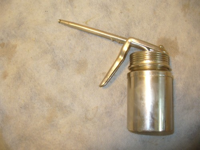 #ad Vintage CRAFTSMAN Pat 2.595.118 Oil Can Made in USA $15.00