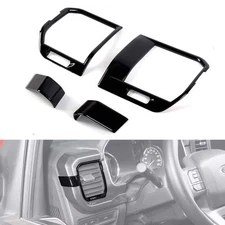 💫 Center Console Dashboard Side Ac Air Vent Outlet Cover Trim For Ford F150 21+