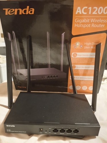 Tenda W18E - AC1200 Gigabit Wireless Hotspot Router prezzo ebay