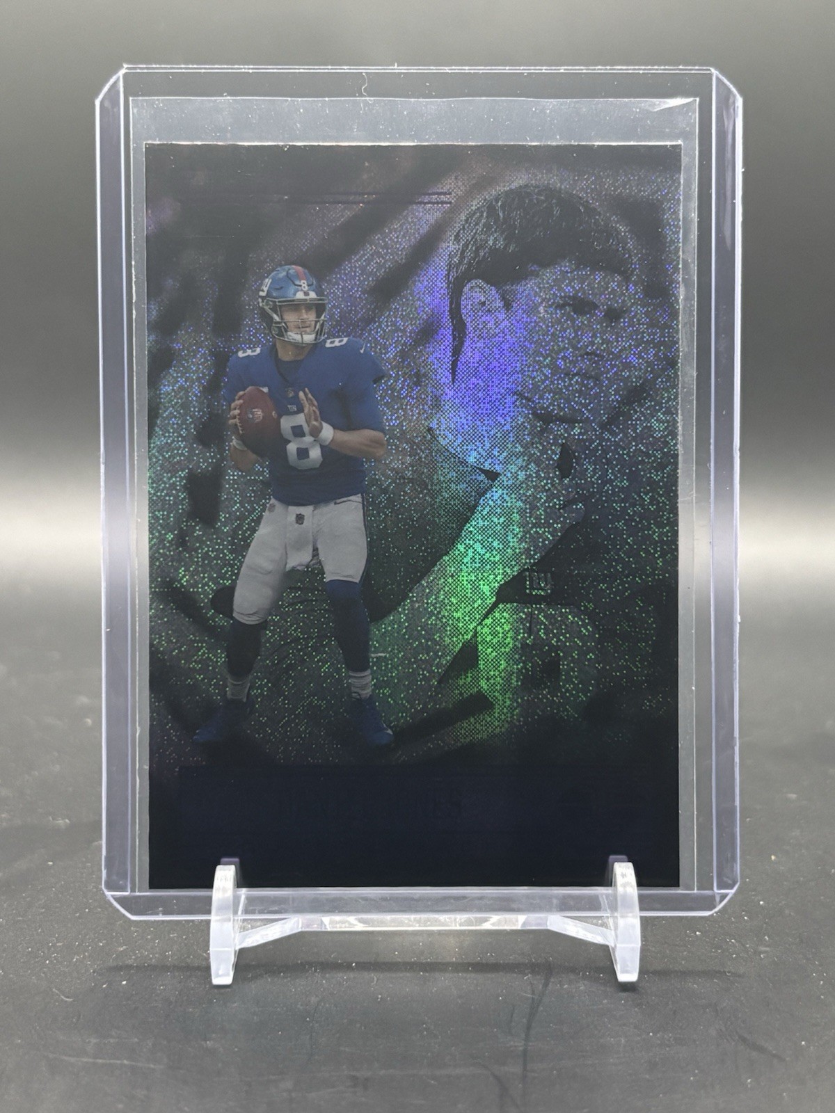 DANIEL JONES GIANTS 2021 PANINI ILLUSIONS STARDUST CARD #48