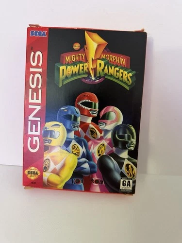 Mighty Morphin Power Rangers CIB (Sega Genesis, 1994)
