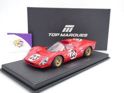 Top Marques TOP146A # Ferrari 330 P4 Spider #23 24h Daytona 1967 '' Amon '' 1:18