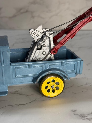 Gusseisen Arcade 215 Wrecker Modell A Weaver Boom 20er Jahre Stahl Spielzeug - Bild 8 von 9