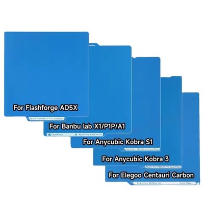 For Flashforge Bambu Lab Anycubic Elegoo Centauri Carbon Cold Plate Double Sided