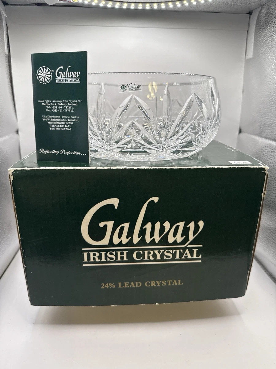 ＧＡＬＷＡＹ　ＩＲＩＳＨ　ＣＲＹＳＴＡＬ Galway Irish Crystal In Crystal Contemporary Glass for sale | eBay