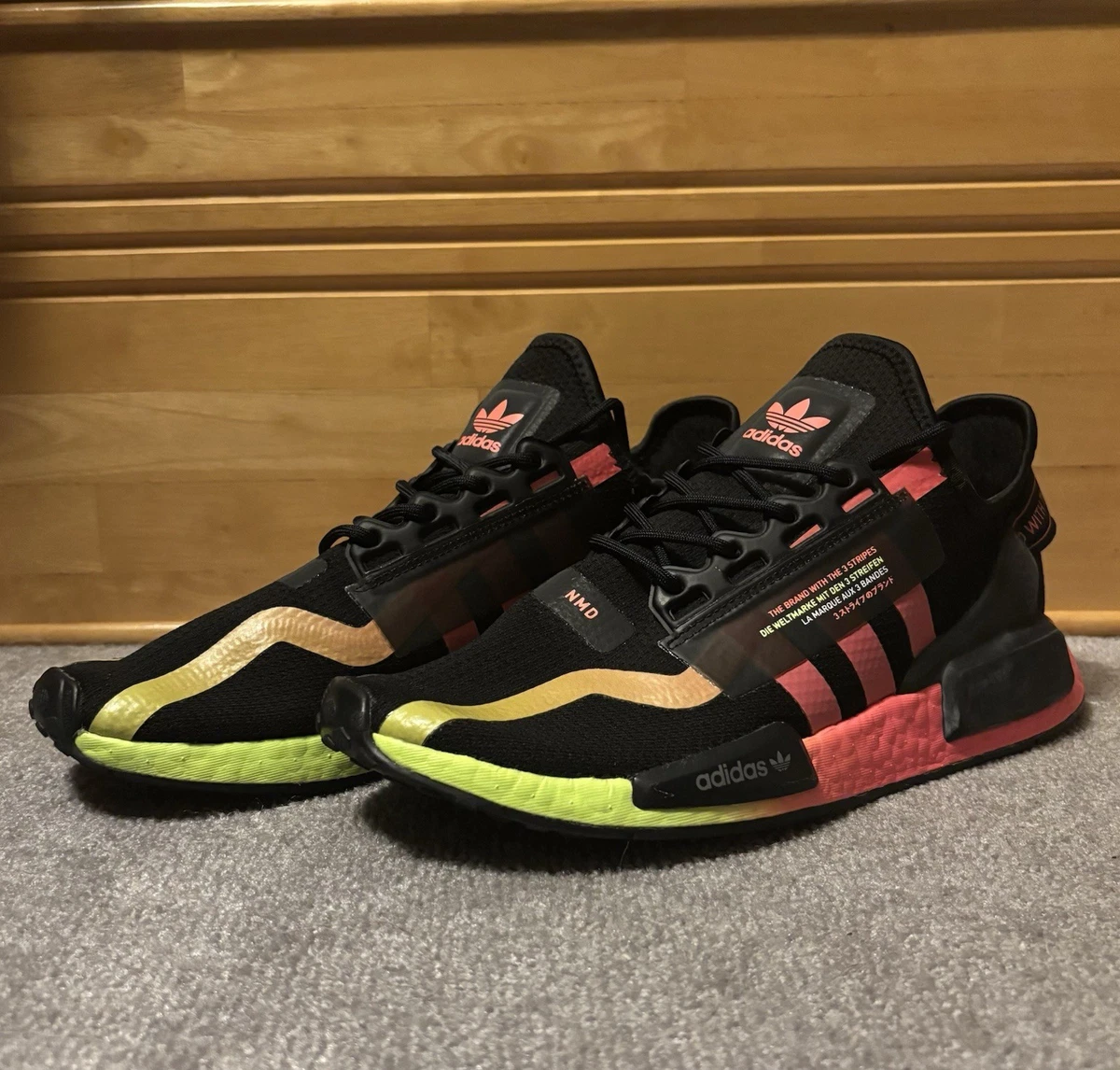 adidas NMD_R1 V2 Watermelon Pack - Signal Pink | eBay