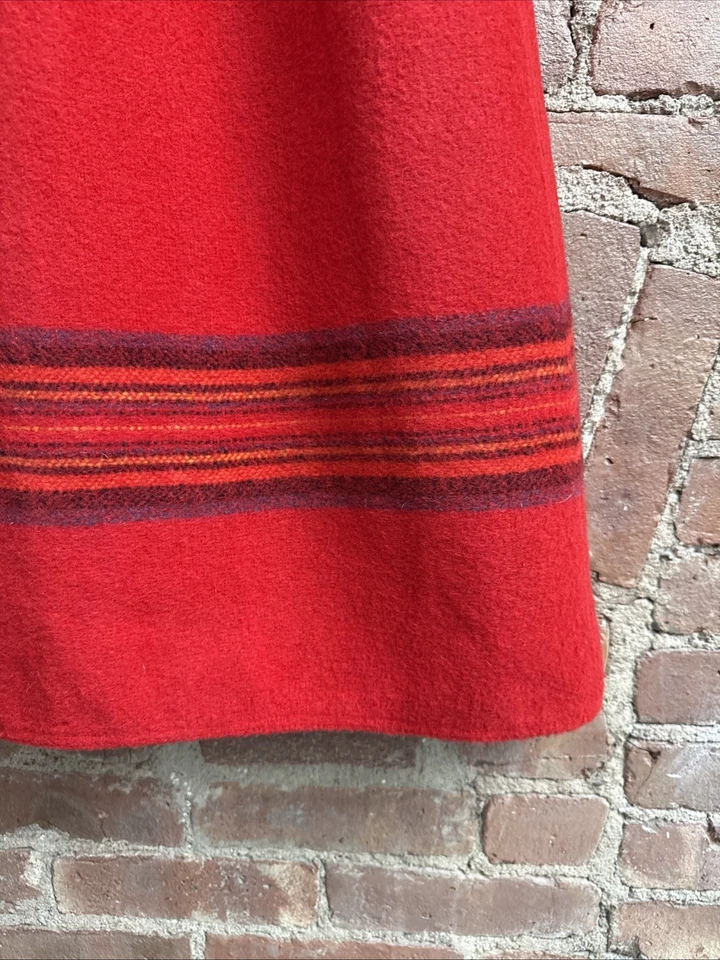 Falda envolvente manta india Geoffrey Beene Bag vintage, talla pequeña, años 70’s EE. UU. Foto 4 de 4