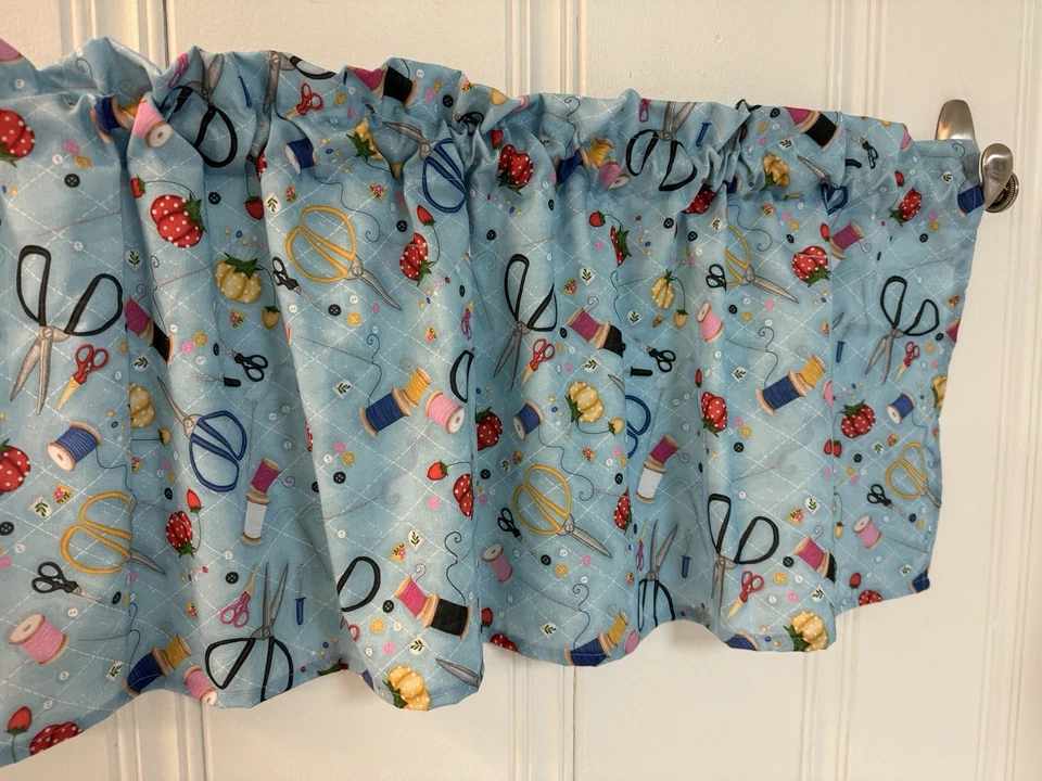 Cortina de cenefa de costura Crafting Notions cortinas de dormitorio Foto 3 de 4
