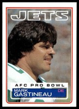 1983 Topps Card Football Mark Gastineau New York Jets #341 NM