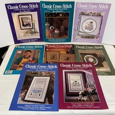 8 Classic Cross-Stitch A Needle Arts Herrschners Magazines Christmas issue etc