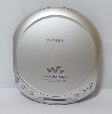 Sony CD Walkman - Personal CD Player - Silver (D-E221/SC) | eBay