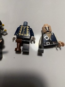lego pirates of the caribbean minifigures Black Beard 4192 Rare Jack Sparrow