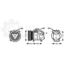 Kompressor Klimaanlage Klimakompressor Mazda 3 Stufenheck 6 CR19 GG BK
