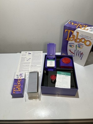 Taboo, the Game of Unspeakable Fun by Hasbro (2000) Get Together Games