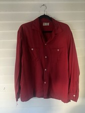 Gabardine Vintage Casual Shirts for Men for sale - eBay