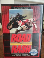 Road Rash Sega Genesis Authentic Complete Case Cartridge No Manual EA Classic