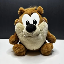 Vintage 1994 Looney Tunes Baby TAZ Tazmanian Devil Plush Stuffed Warner Bro 10"