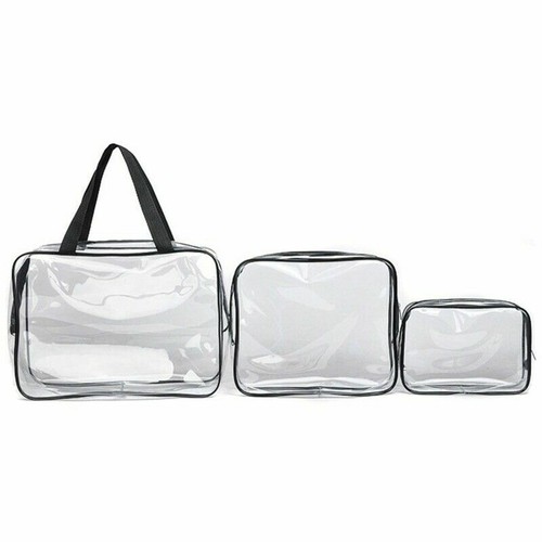 EzPacking Klare Kulturbeutel: Durchsichtige Reisetasche Aus PVC Für Kosmetik, Pflege & Organizer