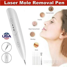 Electric Ion Mole Removal Pen Dark Spots Remover Skin Tag Wart Tattoo Machine US