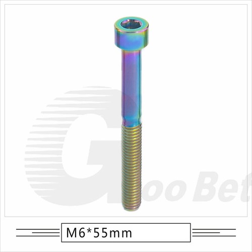 M6 Titanium Bolts Socket Cap Allen Head 30 35 40 45 50 55 60 65 70mm PVD-Coated - Picture 29 of 35