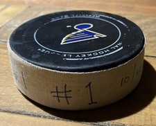 Vladimir Tarasenko St. Louis Blues Game Used 151st Goal Actual Puck BLUES HOLO