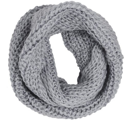 Thick Knitted Chunky Infinity Loop Scarf Circle Long Winter Scarf | eBay