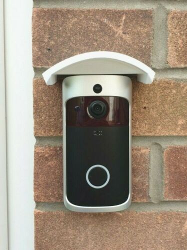 Doorbell sun shade hood cover mount video wifi security surveillance door bell - Afbeelding 1 van 14