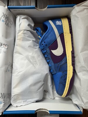 Nike Dunk Low SP x Undefeated Dunk Vs AF1 Size 10.5