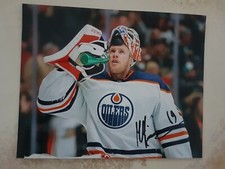 Mikko Koskinen Autographed Signed Edmonton Oilers 8x10 Photo w/Photo Proof COA