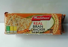 Maliban Real Bran Cracker 100% Sri Lankan Sugar Free Biscuit 210g